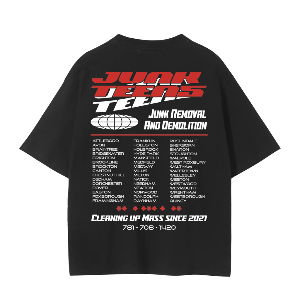 Junk Teens Tour Shirt - Red