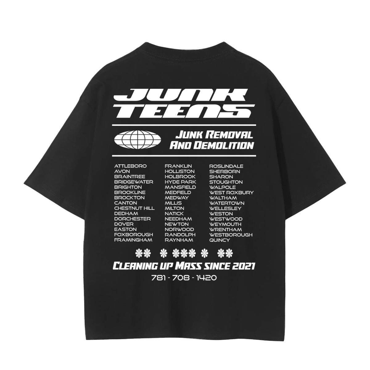 Junk Teens Tour Shirt - White